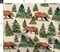Nature Forest Woods Outdoors Wildlife Rustic Wilderness Watercolor National Park Brown Bear Pine Trees Woodland Custom Printed Fabric by Spoonflower Various Fabrics by the Yard or Fat Quarter 17099514